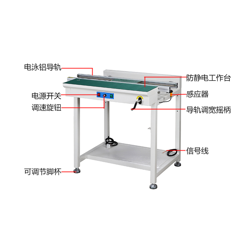 smt設(shè)備晟典接駁臺(tái)帶燈架